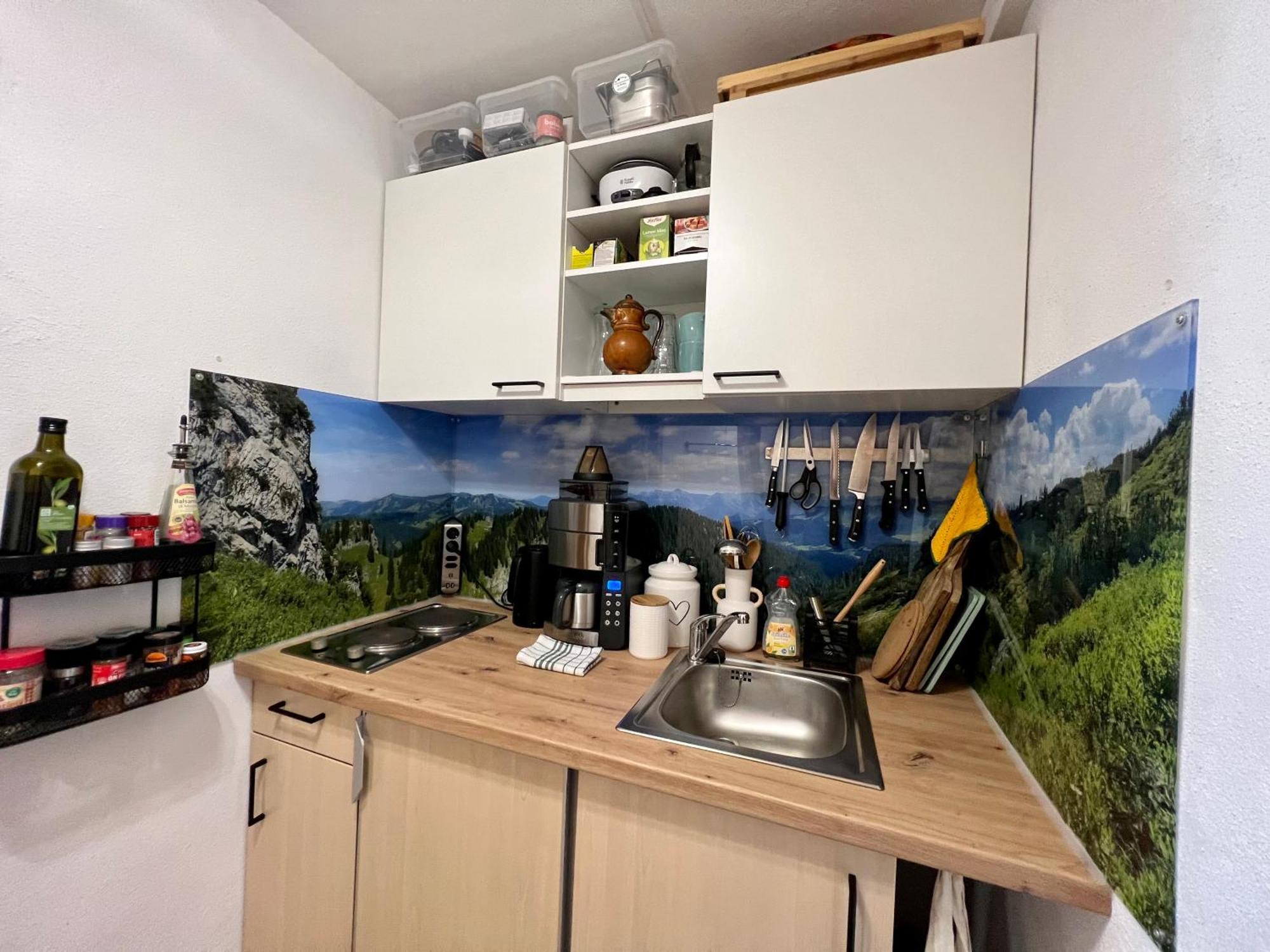 Moderne, 1-zimmer Mit Bergblick